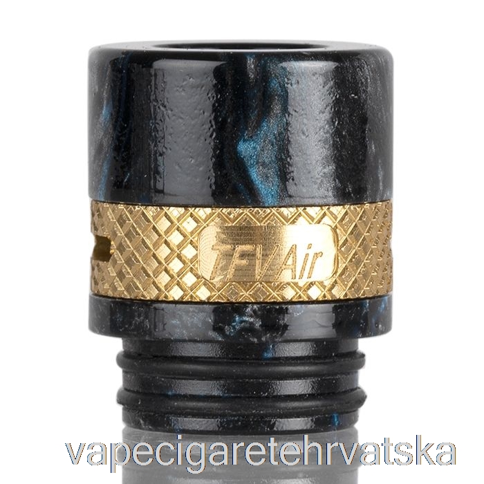 Vape Hrvatska 810 Tfv Air Resin Drip Tip Crna / Plava